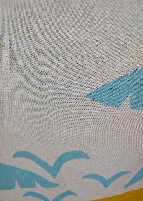 Flamingo Turkish Beach Towel – Tropical Sunset Design, 100% Organic Turkish Cotton, Quick - Dry, 40” x 70” - The Bali Market